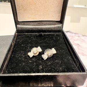 Henri Bendel Bow earrings